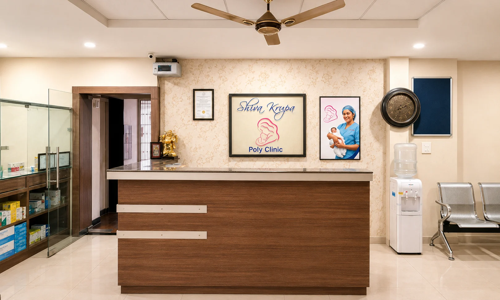 Clinic reception